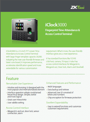 iclock-3000