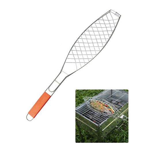 fish-grill-basket-outdoor-barbecue-grill-clip-with-wooden-handle