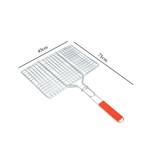chrome-plated-barbecue-grill-net-basket-with-wooden-handle-large