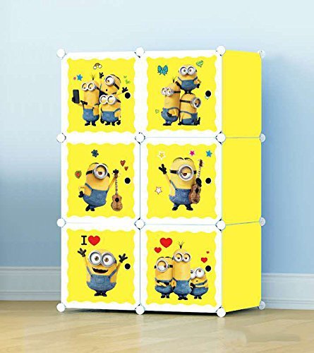 cute-minion-wardrobe-organizer-rack-for-kids-6-cubes