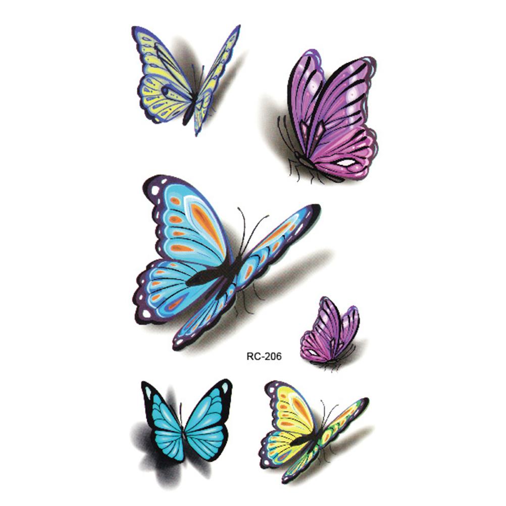 tattoo-colorful-butterfly-3d-temporary-tattoo-body-art-wh-0041