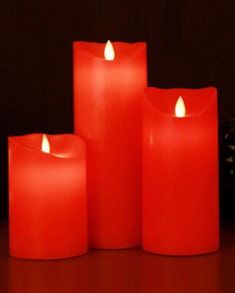 electric-candle-medium-red