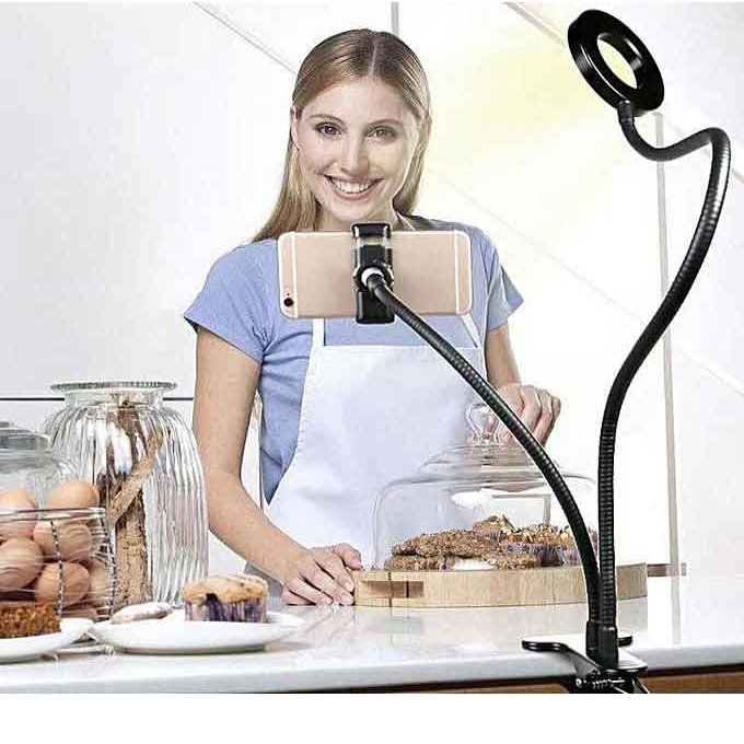 selfie-ring-light-with-cell-phone-holder-stand