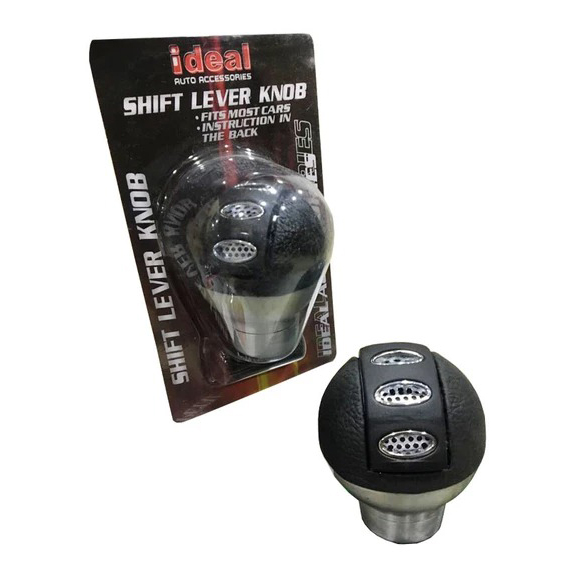 gear-knob-black-silver