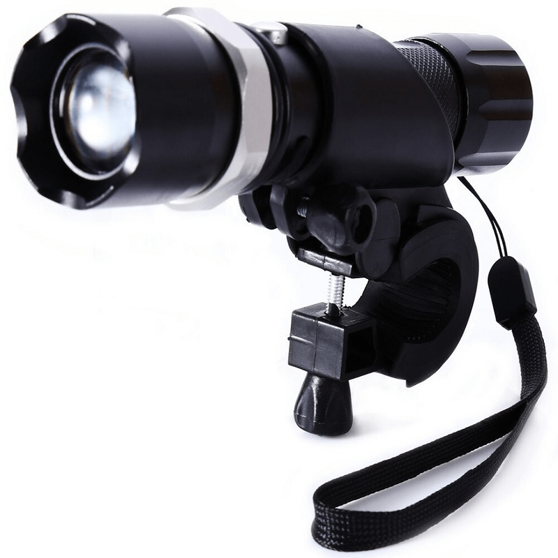 rechargeable-bicycle-mechanical-rotating-zoom-led-flashlight