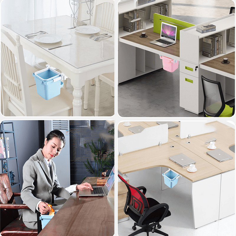 retractable-office-desk-home-adhesive-dustbin