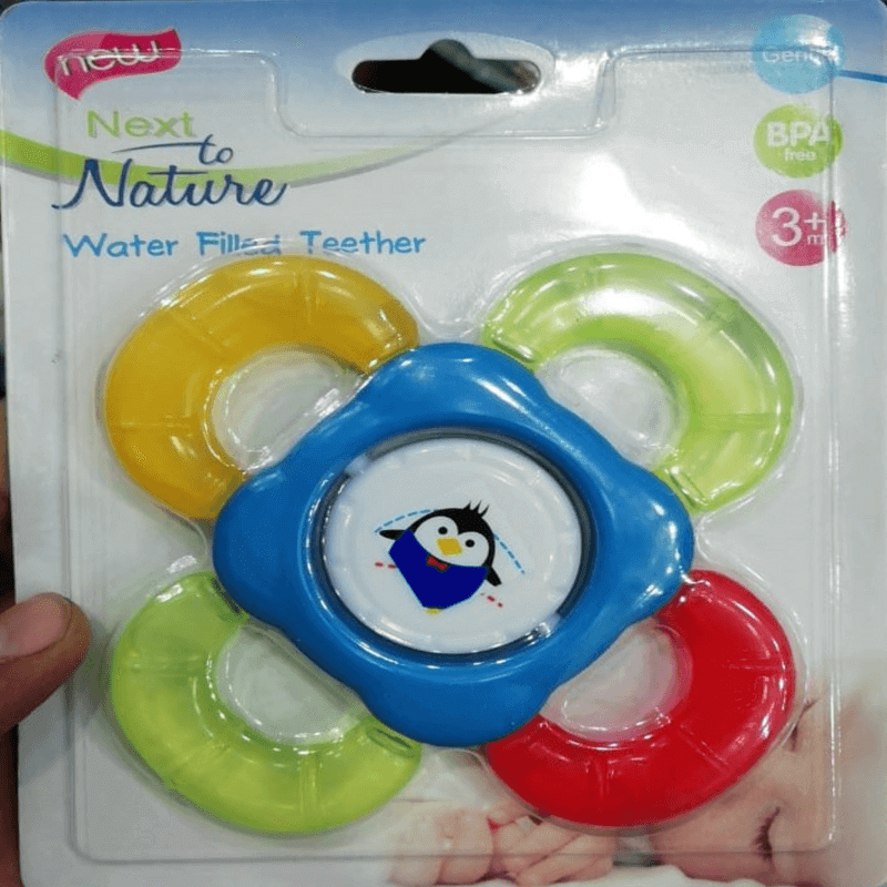 water-filled-teether-next-to-nature