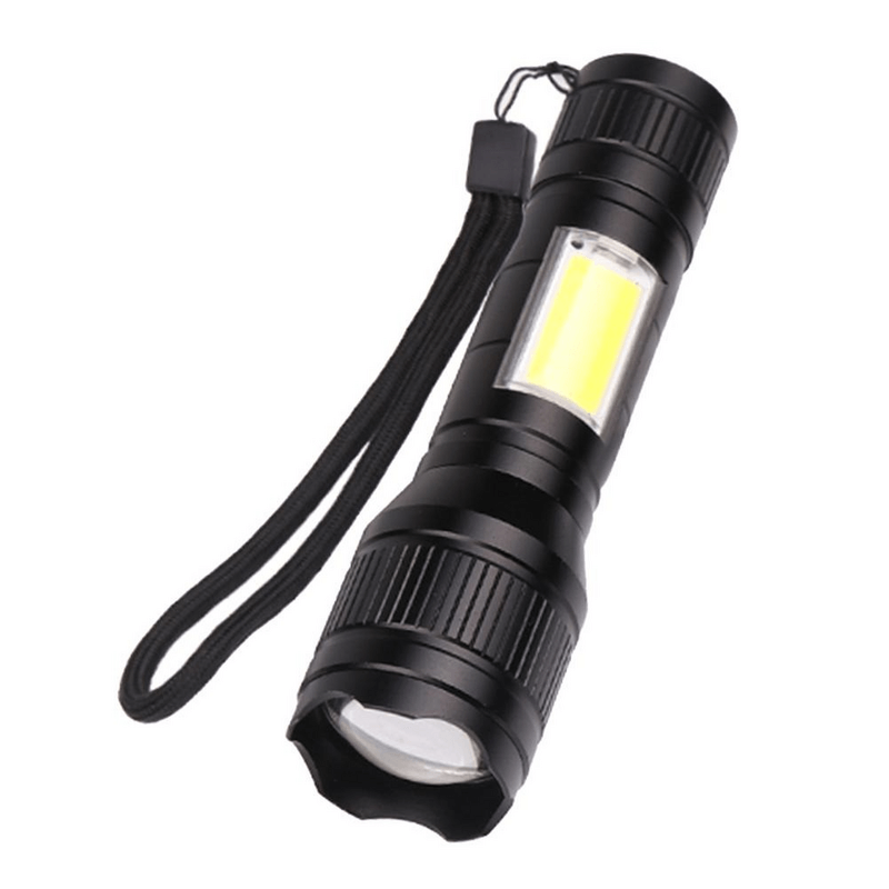 military-led-zoom-able-mini-flashlight-multicolor