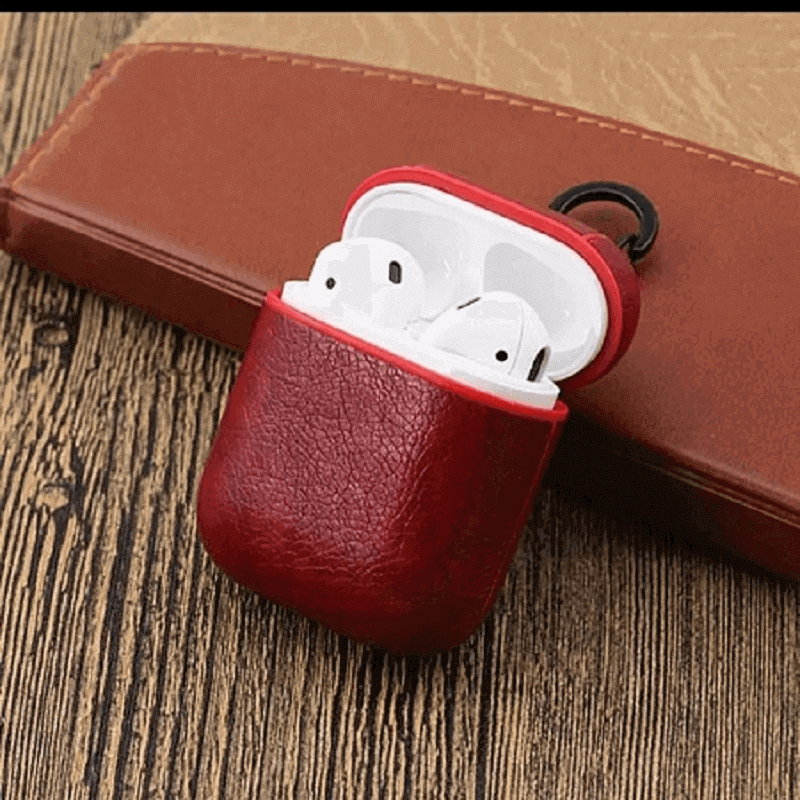 apple-air-pods-leather-protective-shell-case-red