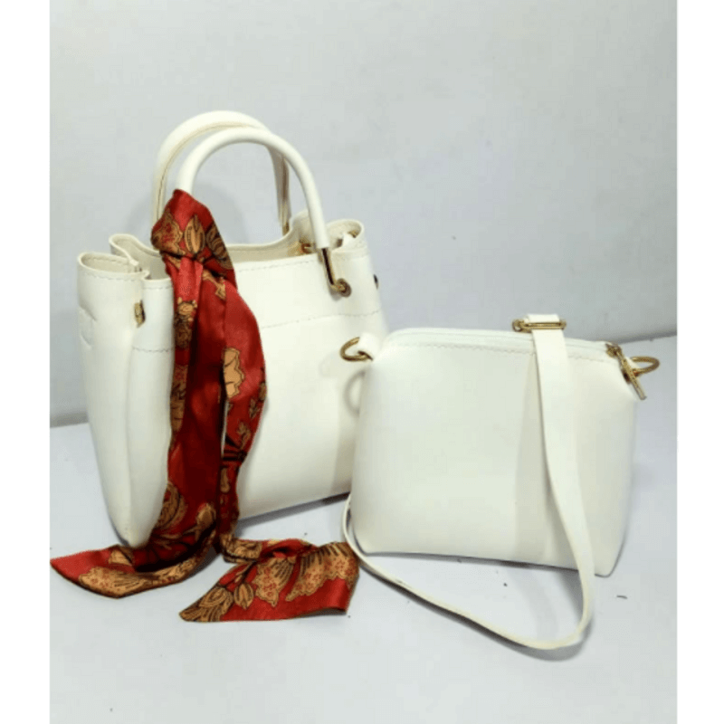 stylish-white-leather-handbagset