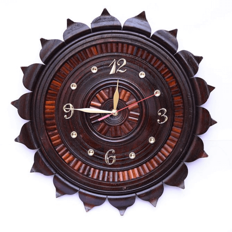 wooden-clock-16-inches-petal-style