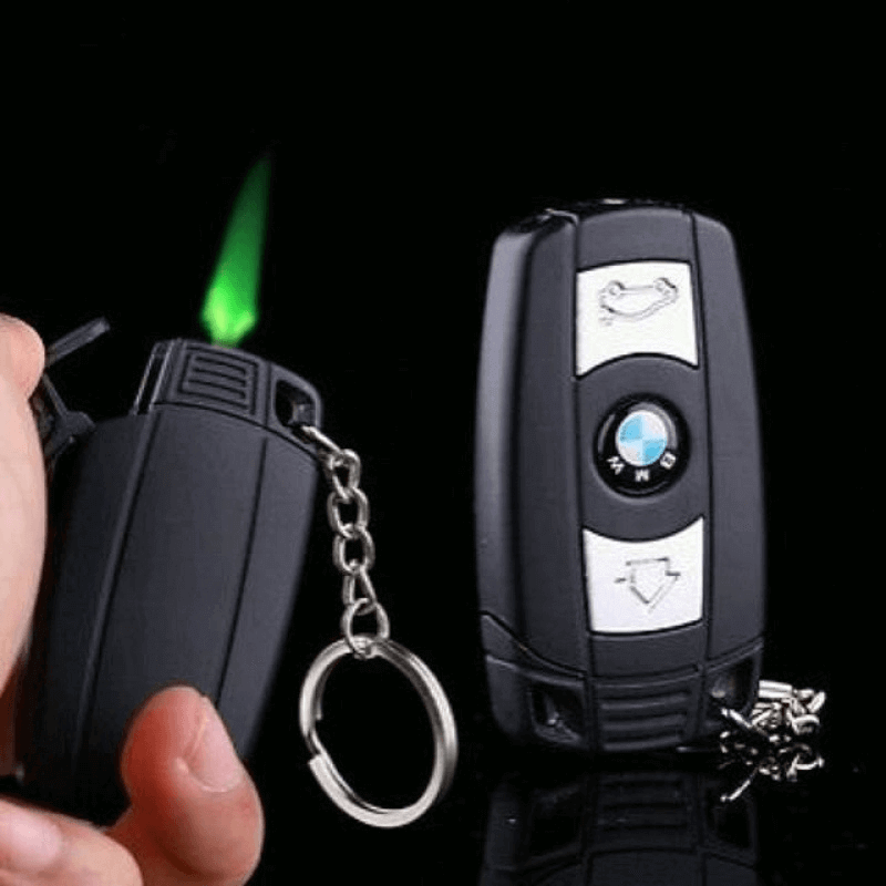 bmw-car-key-style-butane-gas-windproof-smoking-lighter