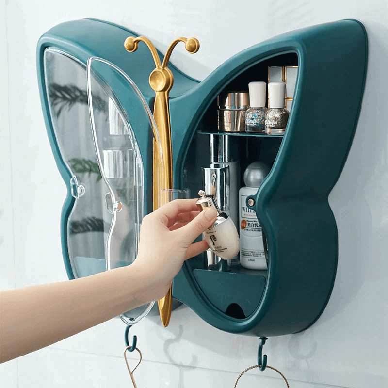 butterfly-wall-mounted-cosmetic-organizer