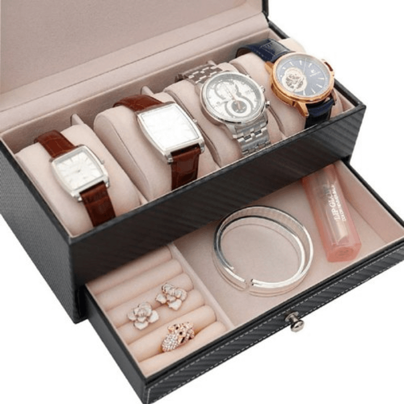 rectangle-leather-watch-and-jewelry-box-with-drawer
