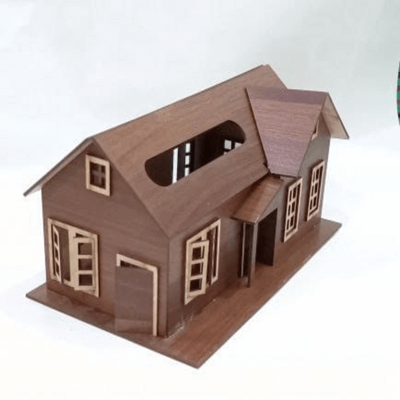 wooden-tissue-box-house-shape-unique-design