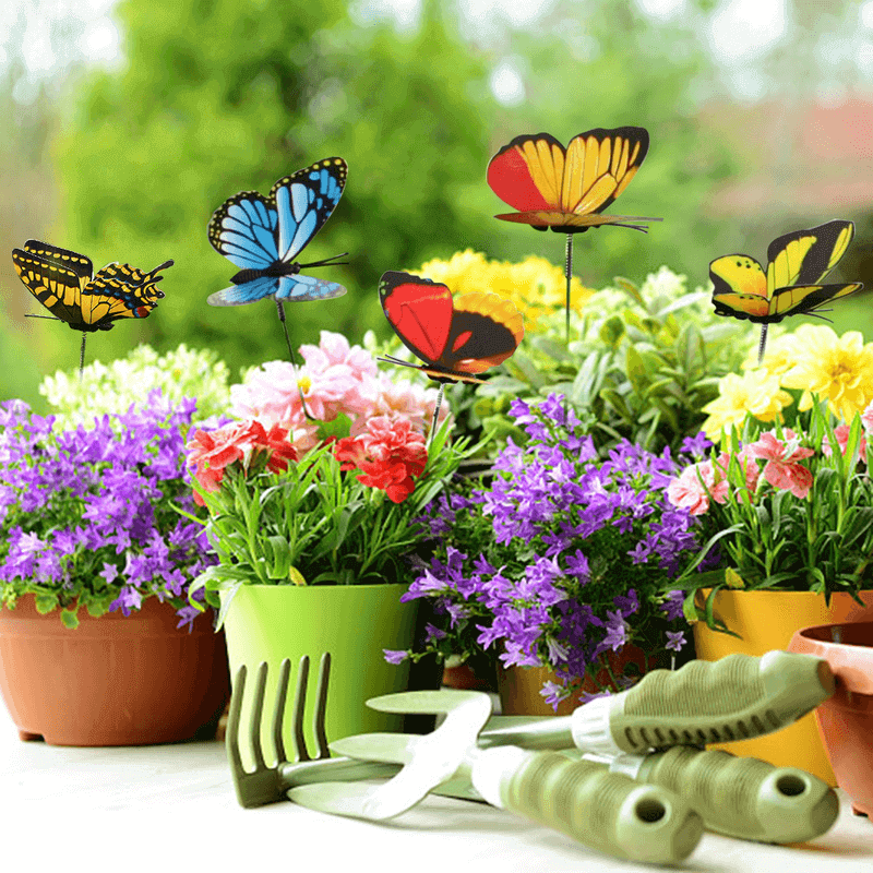15-pcs-3d-butterfly-on-sticks-lawn-decor