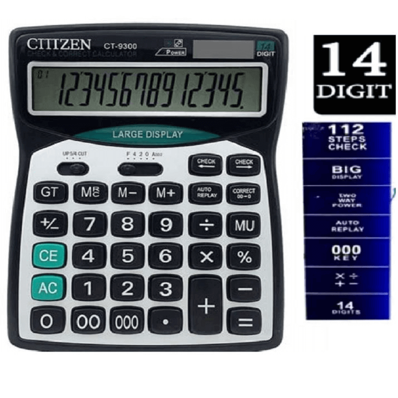 14-digit-solar-dual-power-calculator-ct-9300