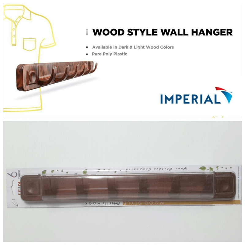 wall-mount-6-hooks-wood-style-cloth-hanger-plastic