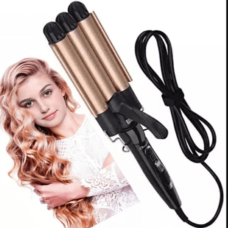 kemei-professional-hair-curler-with-3-barrels