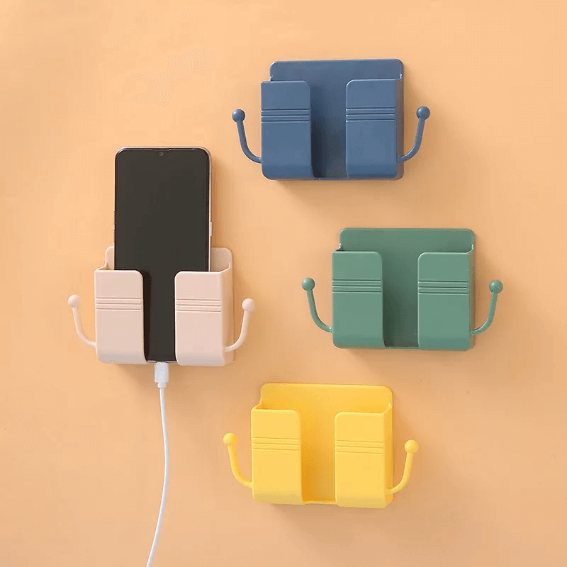 wall-mounted-mobile-holder-with-side-holder
