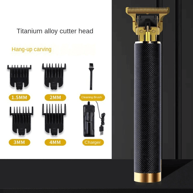 professional-hair-clipper-t9-black-diamond-metal-body