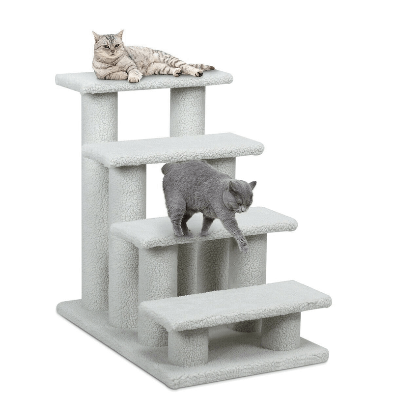 4-step-pet-carpeted-ladder-cat-scratching-post