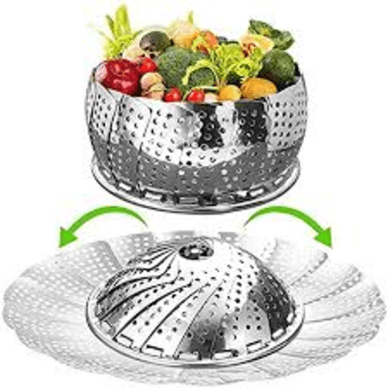 foldable-stainless-steel-food-steamer-basket