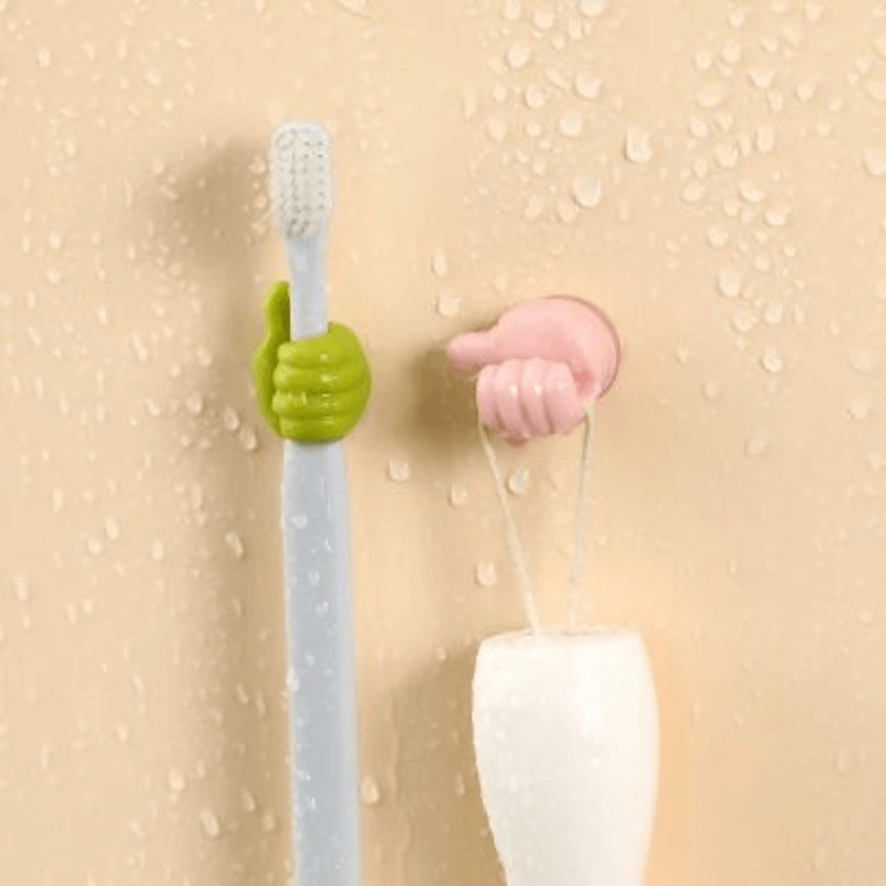 2-pcs-set-thumb-style-toothbrush-holder