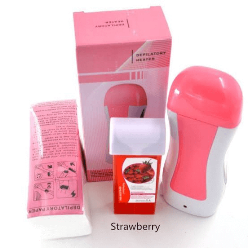 depilatory-wax-heater-roll-on-hair-removal-kit