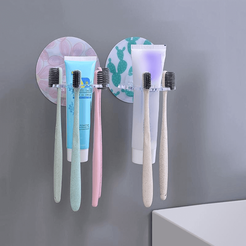 acrylic-toothbrush-and-toothpaste-holder