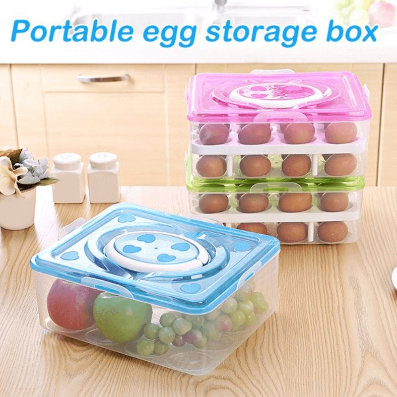 egg-storage-holder-box-double-layer-16-greids-per-layer
