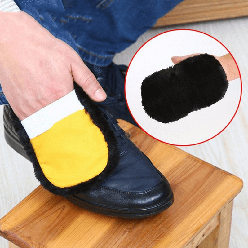 1pc-household-cleaning-cloth-shoeshine-wool-gloves