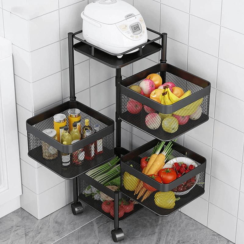 4-layer-rotating-square-kitchen-storage-trolley