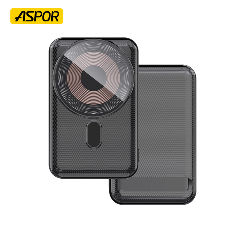 aspor-10000mah-a326-digital-display-magnetic-wireless-power-bank
