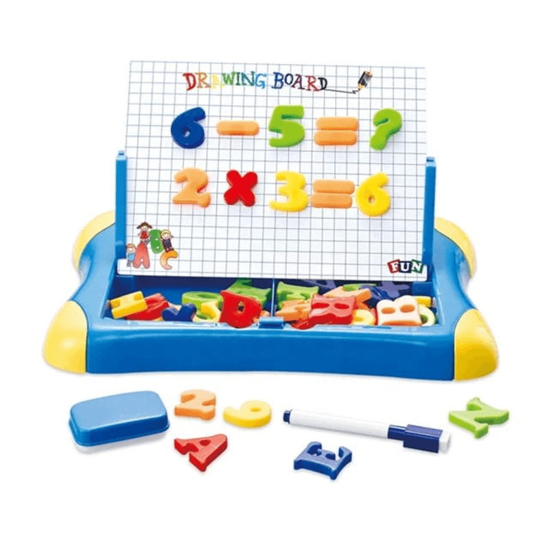 writing-and-drawing-board-with-magnetic-letters-and-alphabets