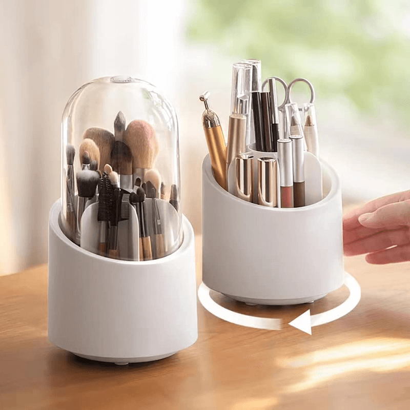 rotating-makeup-brush-holder-with-lid