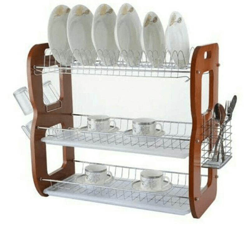 3-layers-kitchen-metal-wire-dish-rack