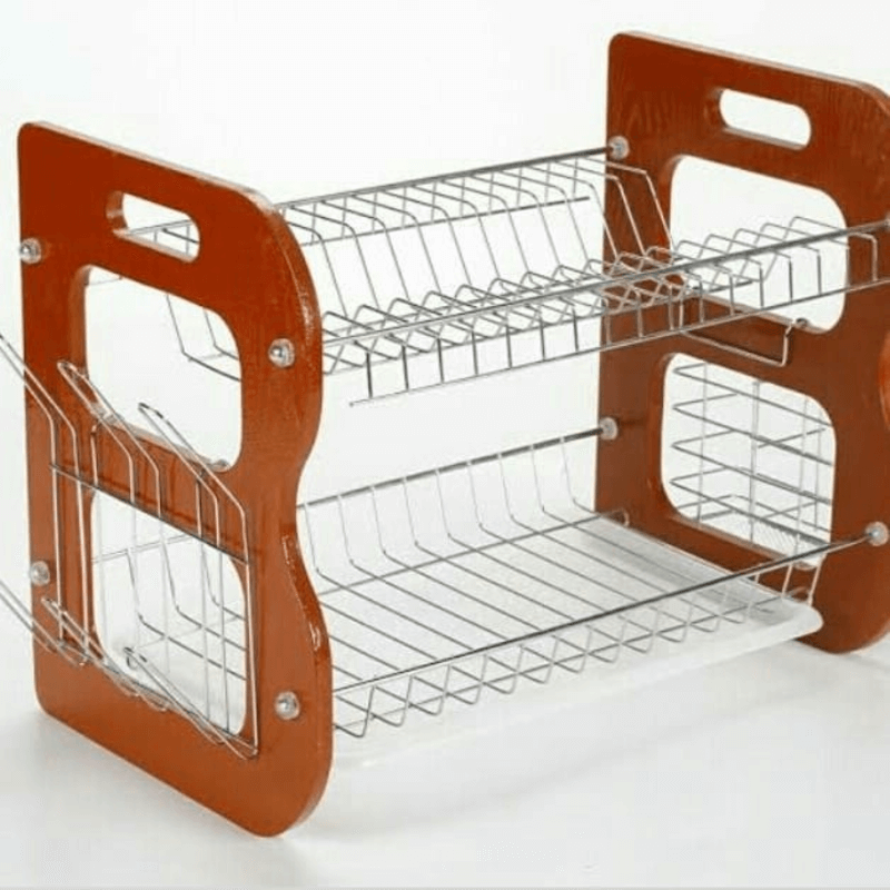2-layer-dish-rack-with-wooden-side