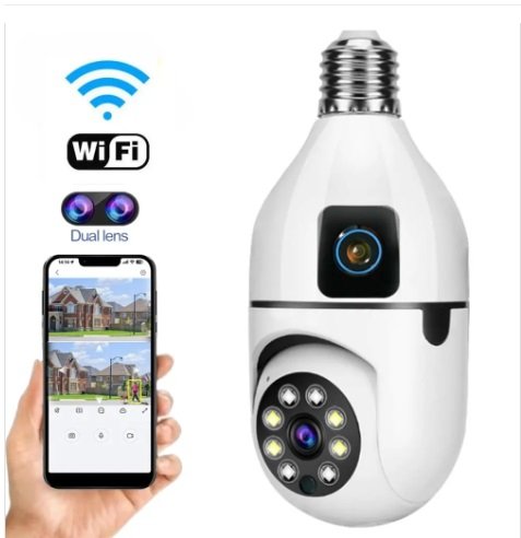 dual-lenses-ptz-bulb-camera