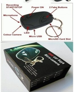 Spy Cam Combo 1 Keychain cam & 8GB Pen cam