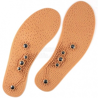 Massage Insoles Shoe Clean Health Foot Magnetic Therapy 