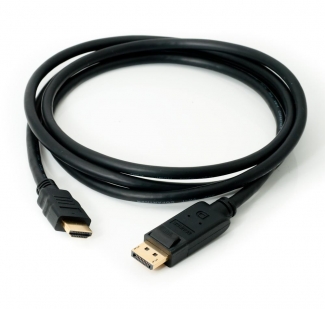 Display Port to HDMI Cable 1.8m
