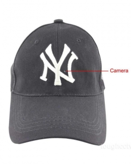 Camera in Cap with mic without wifi