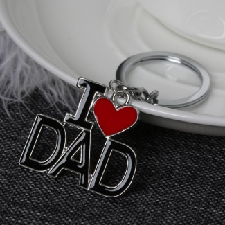 I LOVE DAD Key Chain, Key Holder