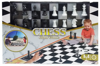 Chess Play Set - Giant Game - 60 x 40 cm - 1681 - Rong Fa