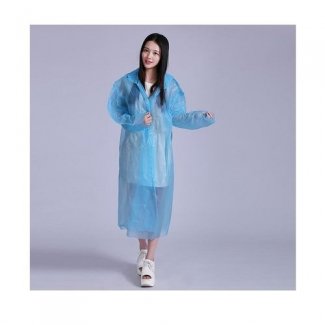 Raincoat Camping Hoodie - Blue