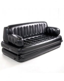 Comfort Quest Inflatable Sofa Come Air Mattress