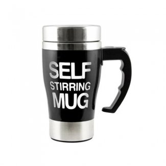 Self Stirring Mug - Black