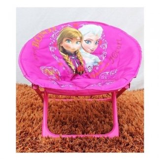 Frozen  Foldable Saucer Chair - Pink