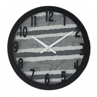 Fabric Texture Wall Clock Large 01
